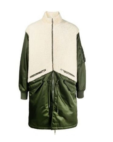The Equalizer Queen Latifah Green and White Coat - Main product image