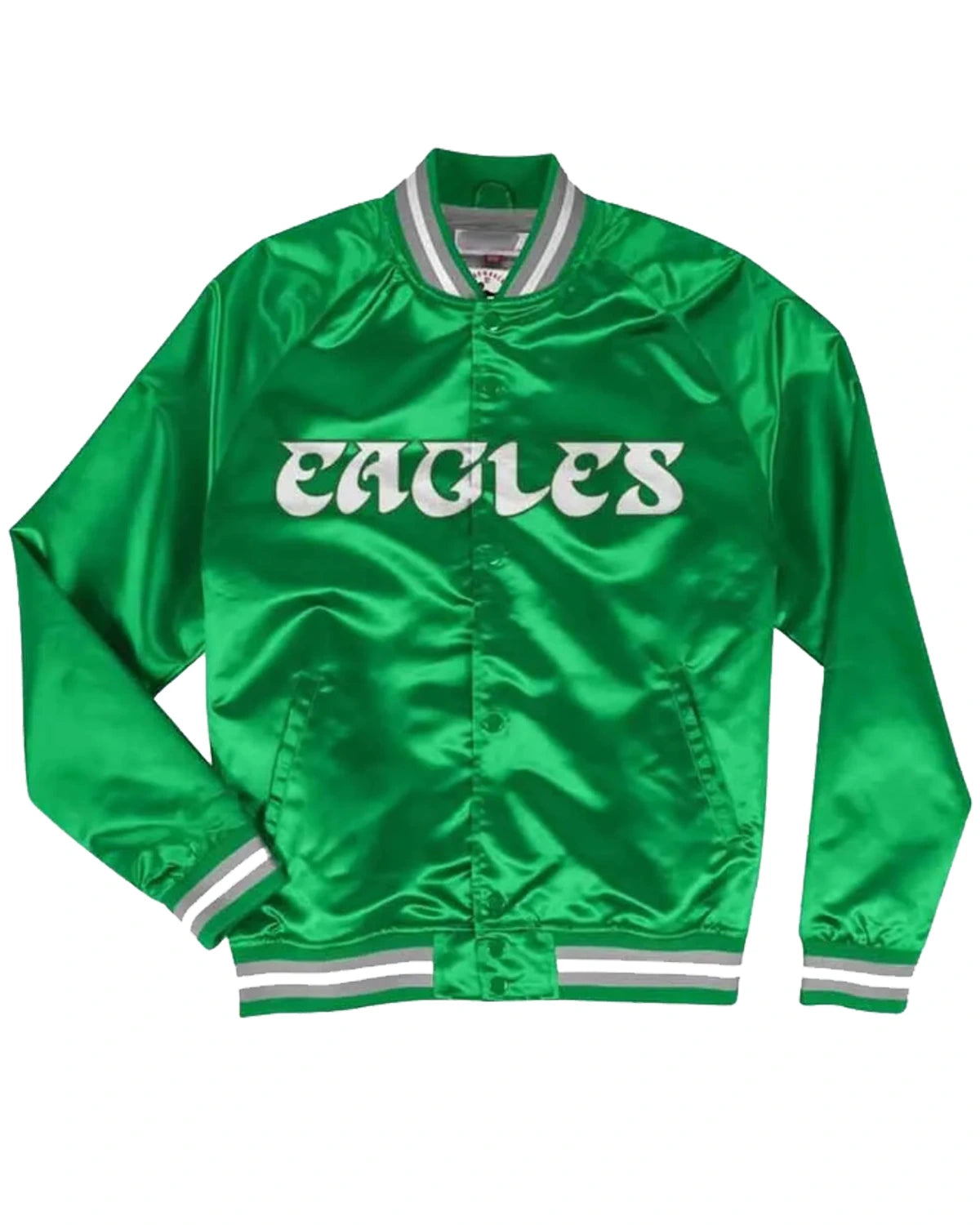 Philadelphia Eagles NFL Bomber Black/Green Jacket - Main product image