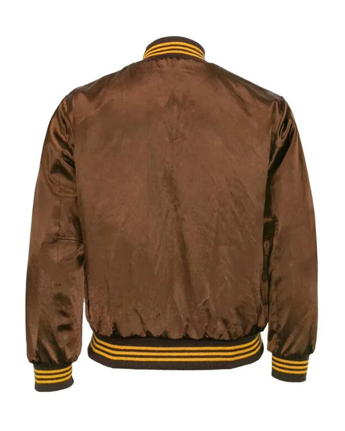 1969 San Diego Padres Brown Satin Jacket - Main product image