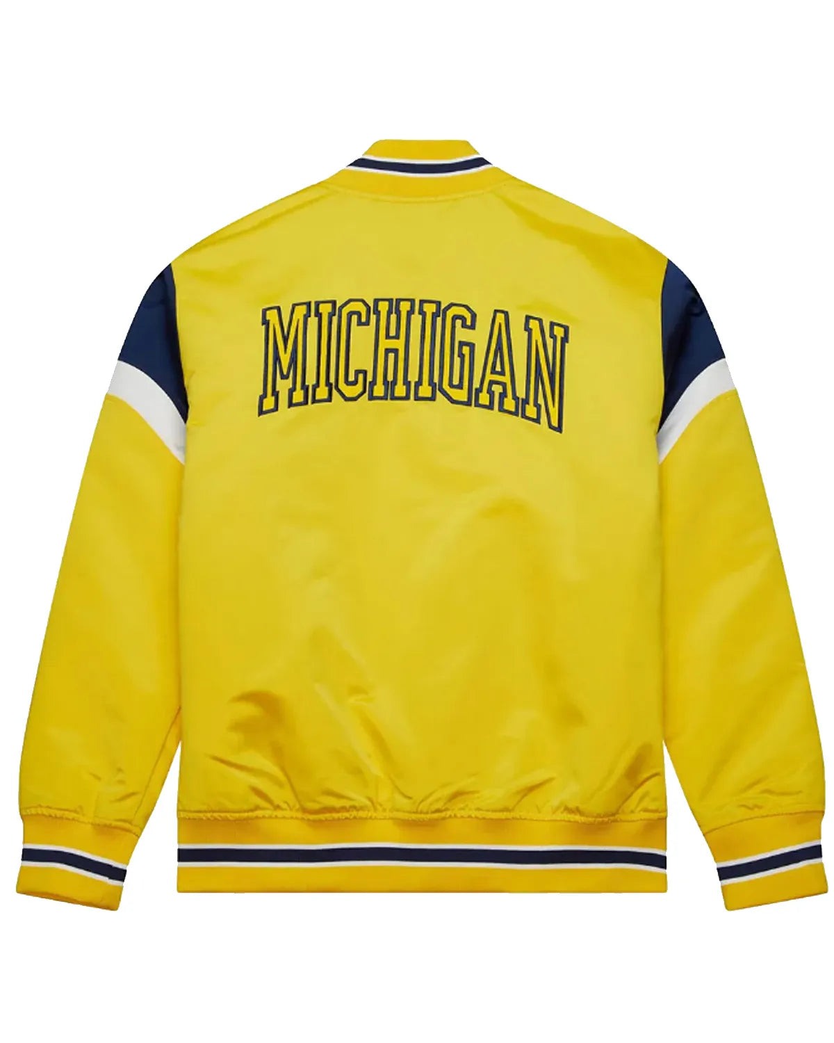 University of Michigan Heavyweight Satin Jacket - Main product image