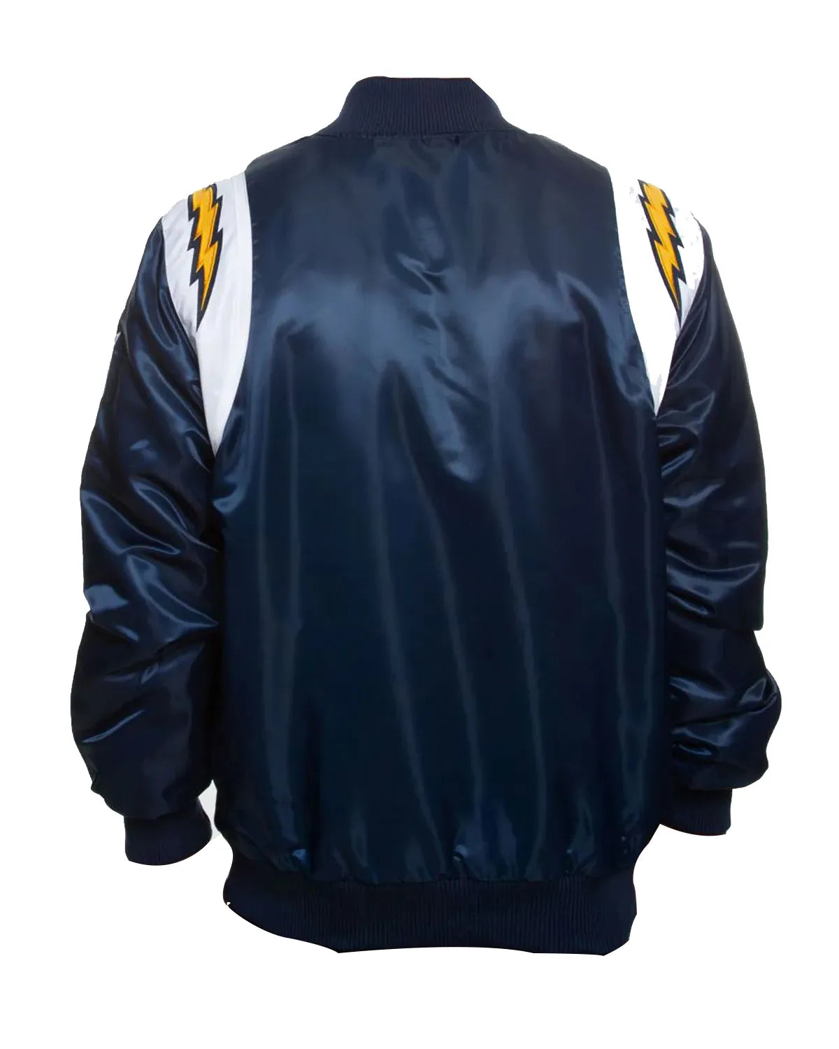 LA Chargers Bomber Satin Jacket - Main product image