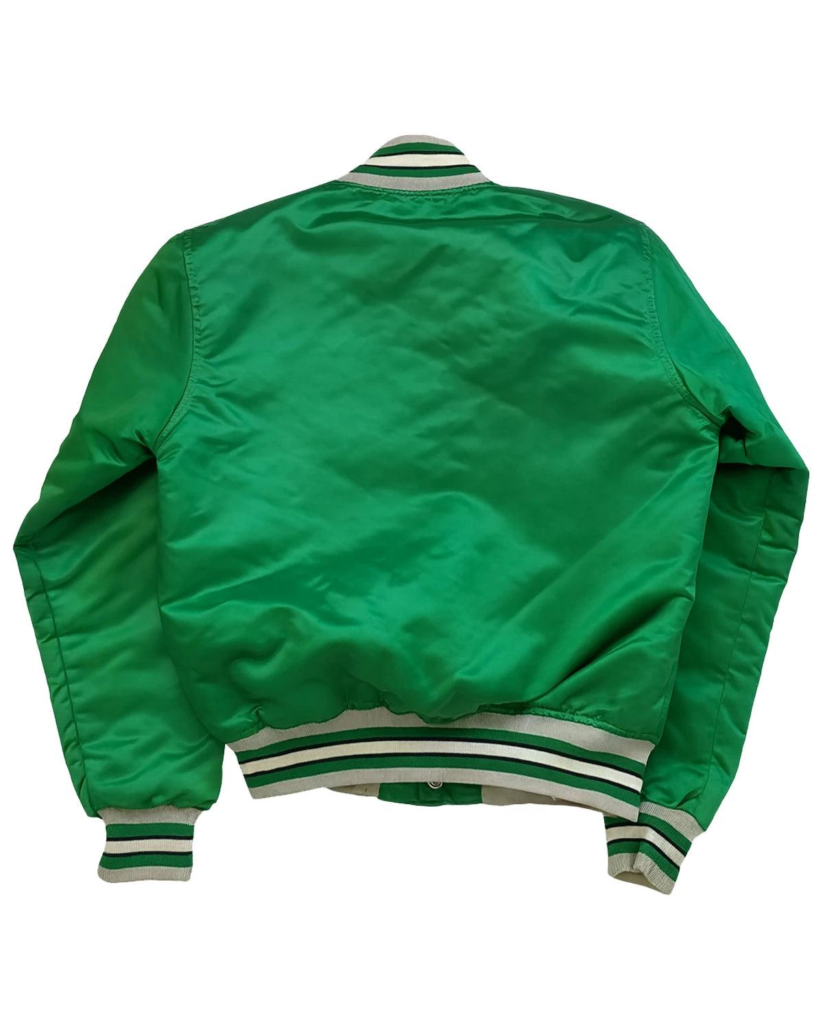 90’s Philadelphia Eagles Green Bomber Jacket back . green.webp