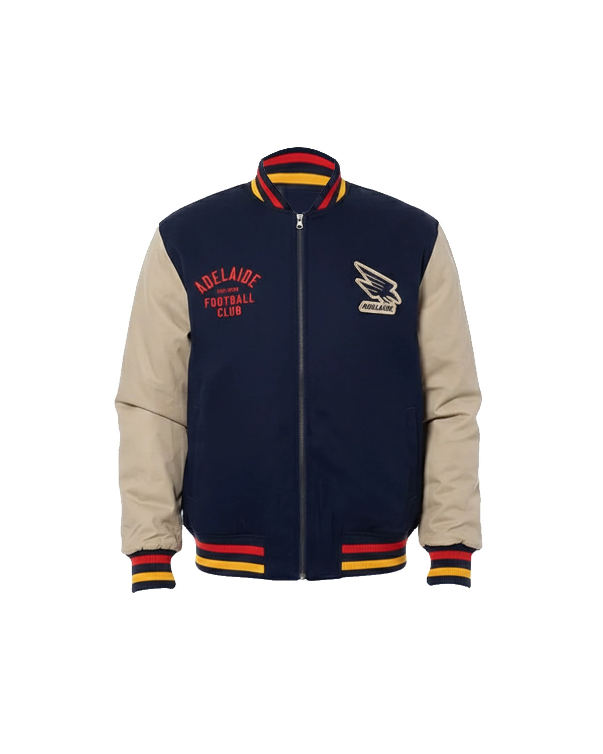 Adelaide Crows Adults Lock Up Varsity Jacket | Elite Jacket