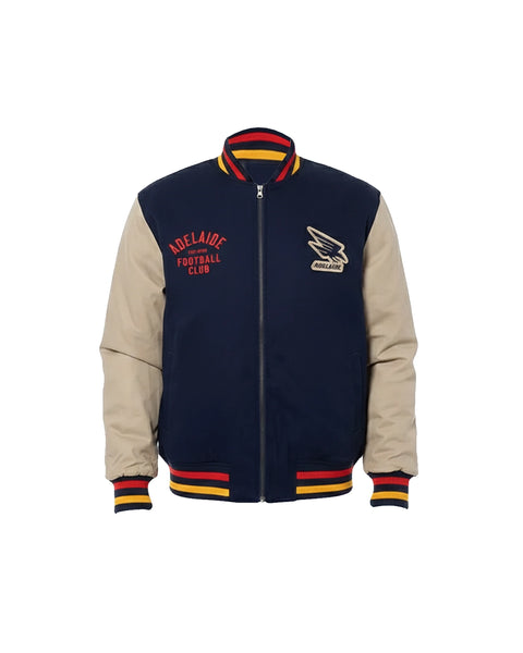 Adelaide Crows Adults Lock Up Varsity Jacket | Elite Jacket