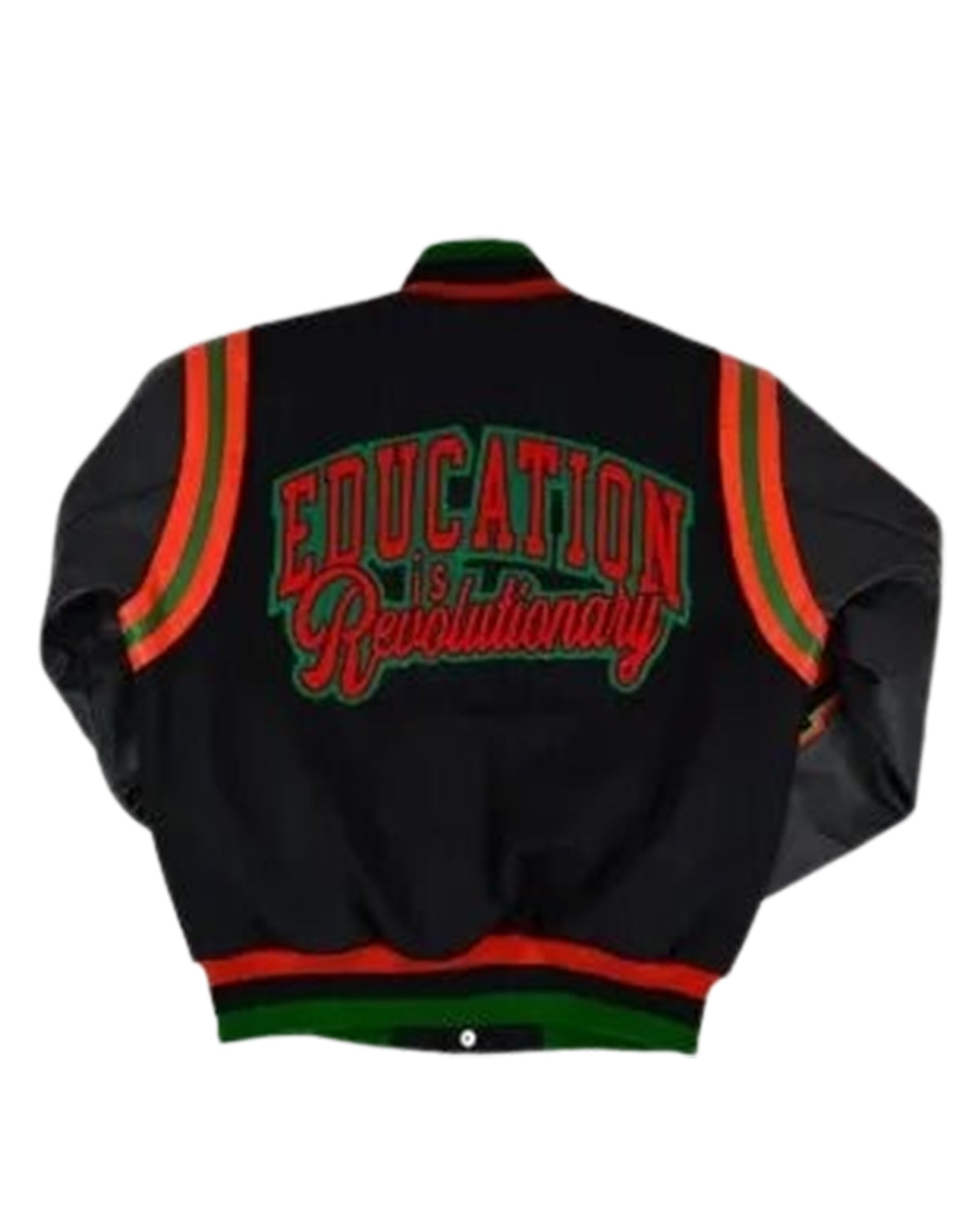 1619 Freedom School Motto 2.0 Letterman Jacket - Main product image
