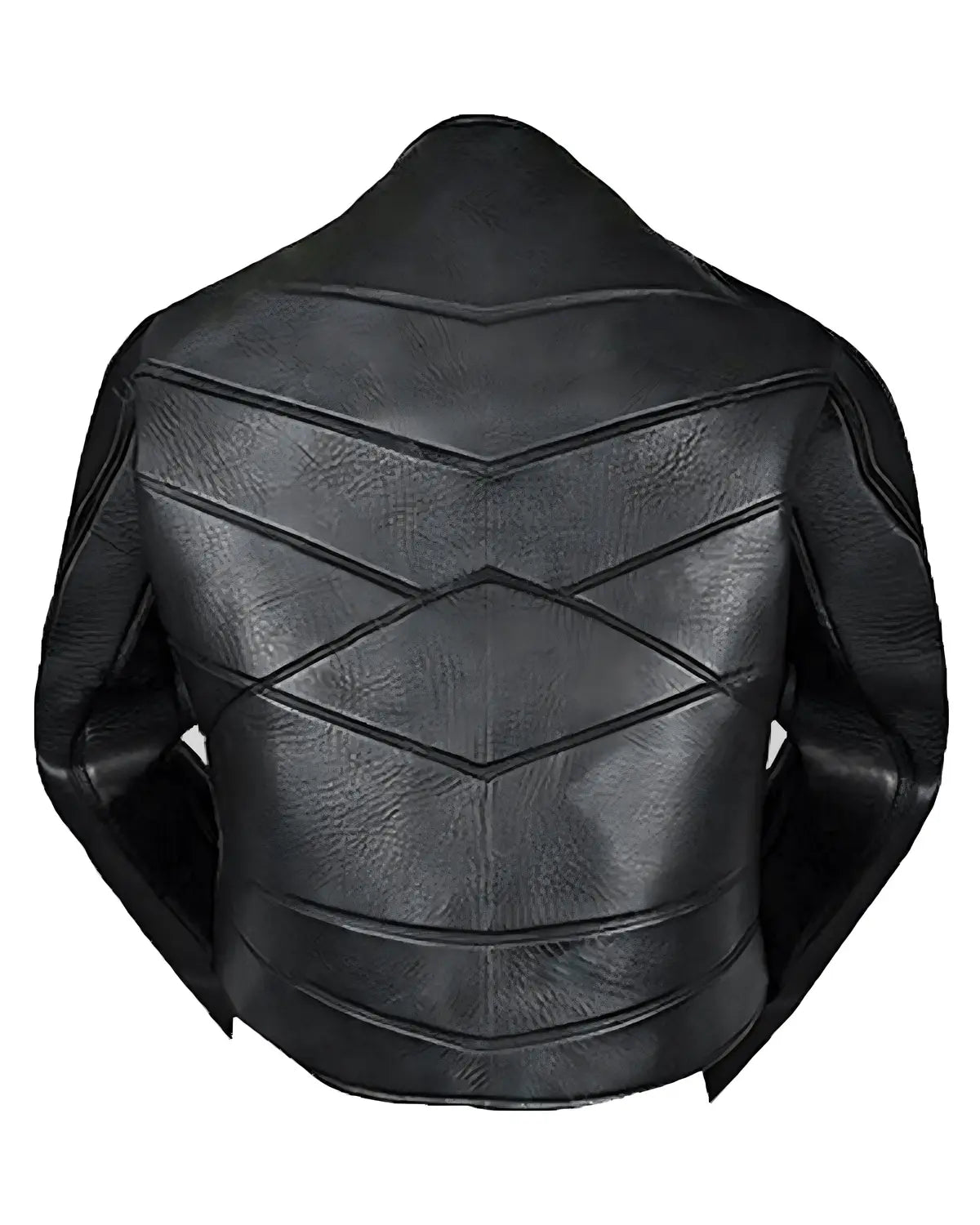 Men Idris Elba Black Leather Jacket For Motorcycle