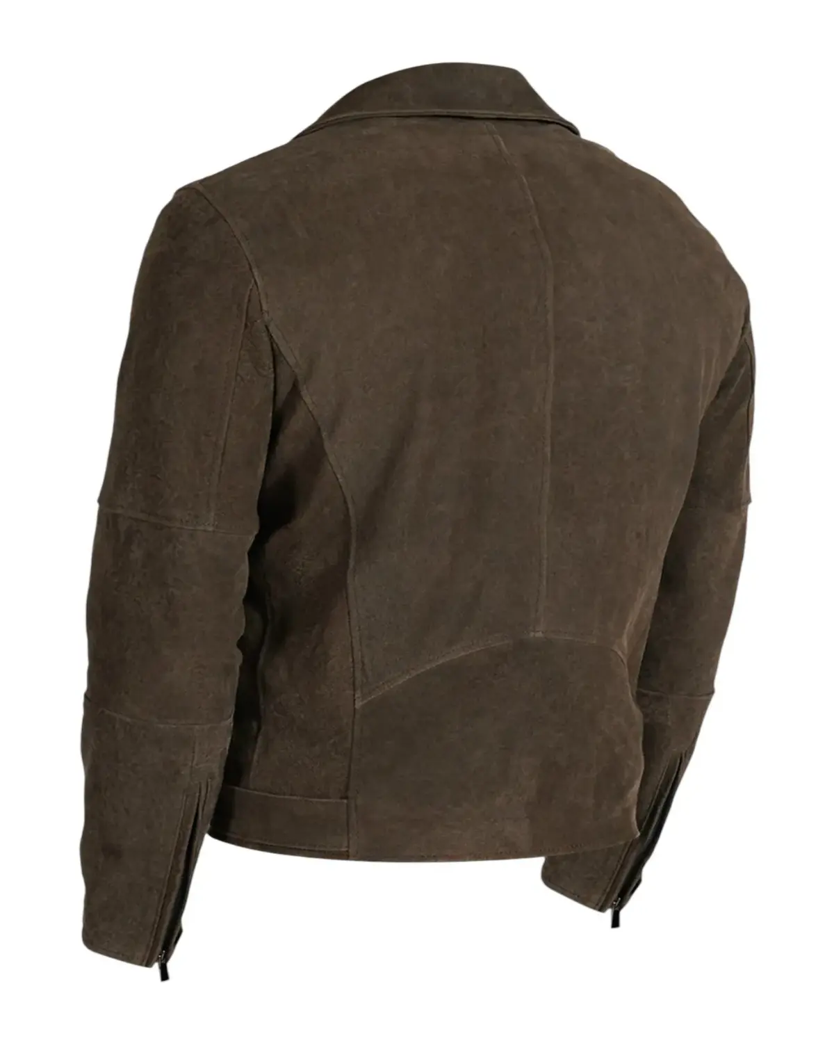 Mens Soft Umber Suede Leather Jacket | Elite Jacket