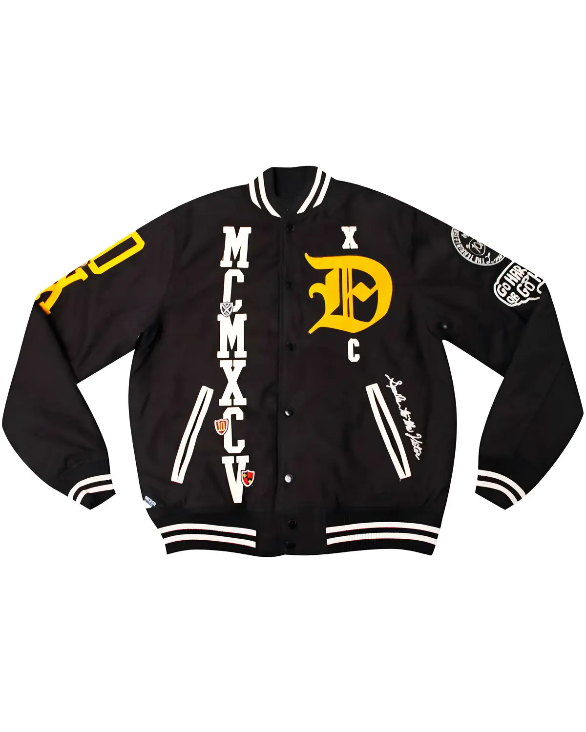 Mens 10 Deep Loose Cannon MCMXCV Varsity Jacket | Elite Jacket