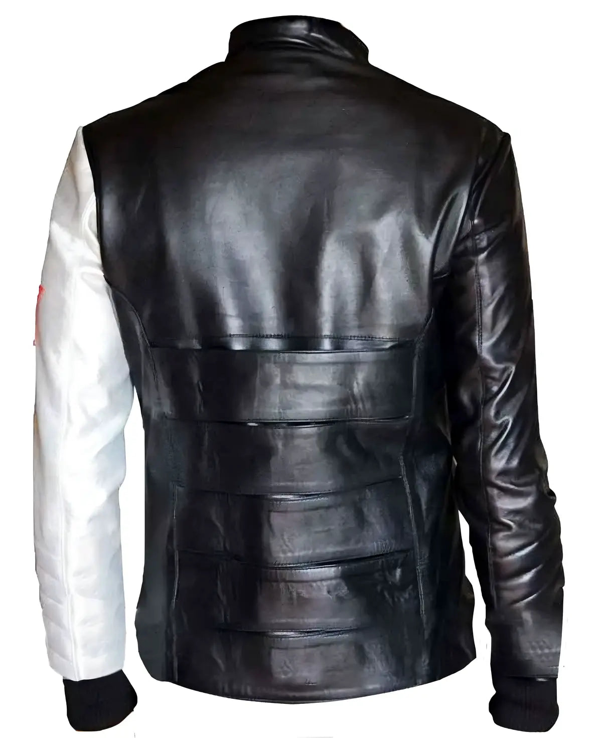 Bucky Barnes Silver Armor Leather Jacket | Elite Jacket