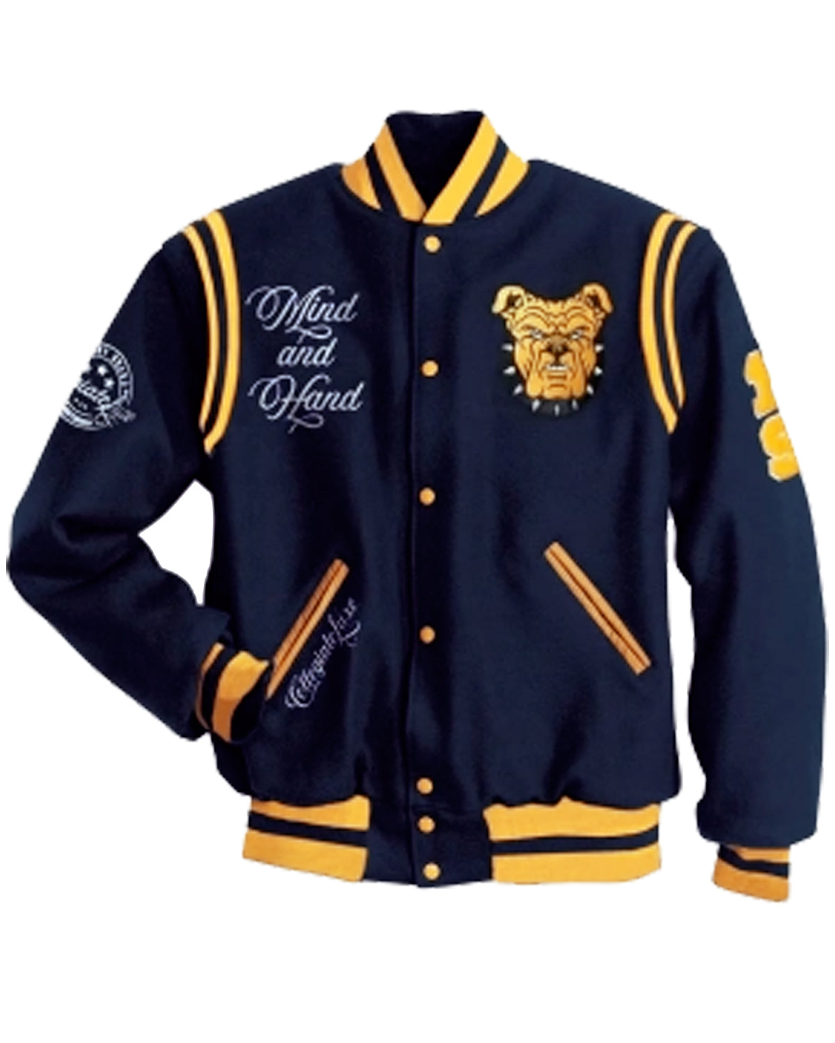 State University North Carolina Aggie Blue Varsity Jacket
