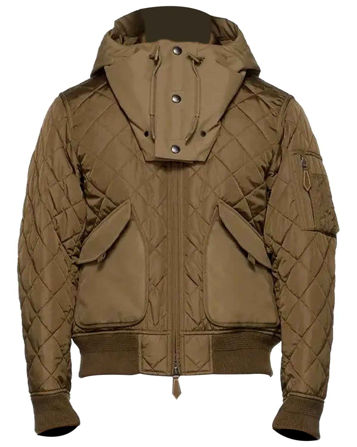 Oscar Isaac The Equalizer Robin McCall Quilted Puffer Jacket  