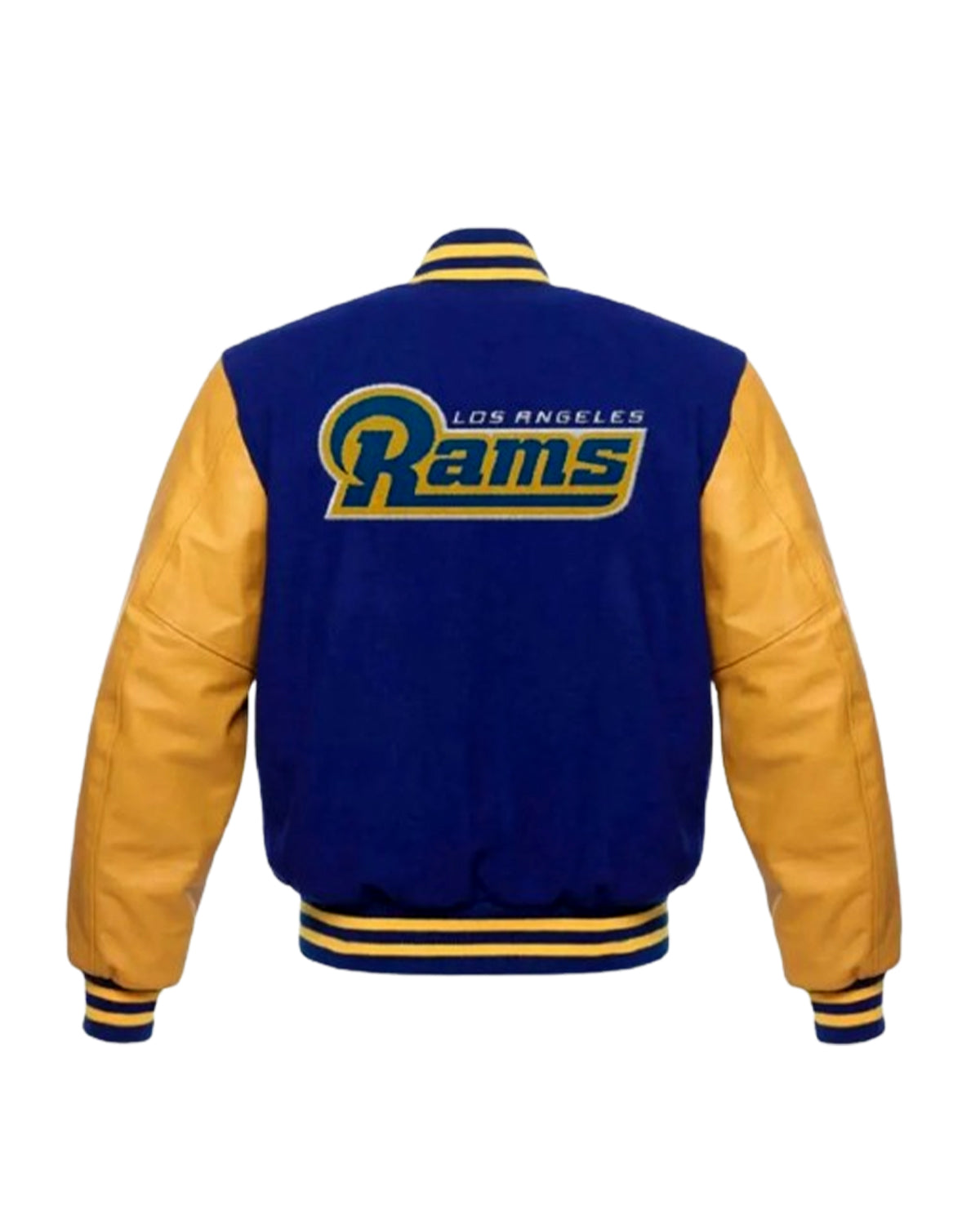 Mens LA Los Angeles Rams Letterman Varsity Jacket