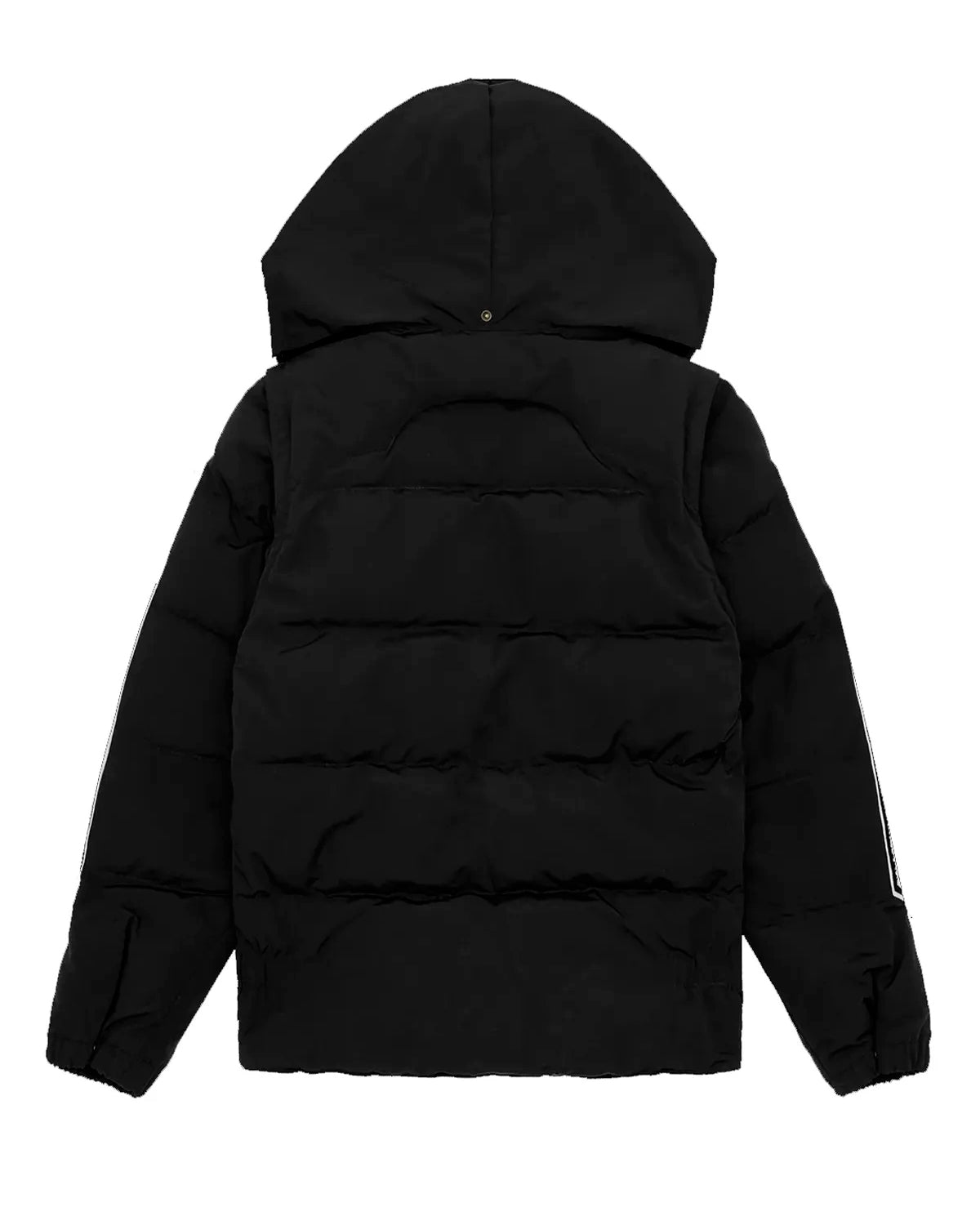 Billionaire Boys Club Chenille Patch Black Puffer Hooded Jacket