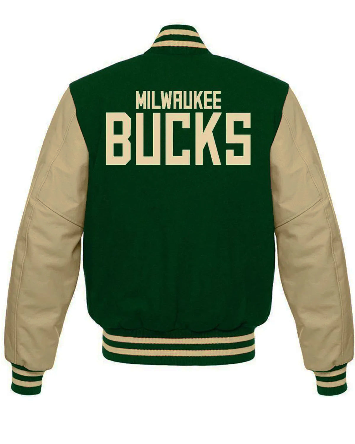 NBA Milwaukee Bucks Varsity Letterman Jacket