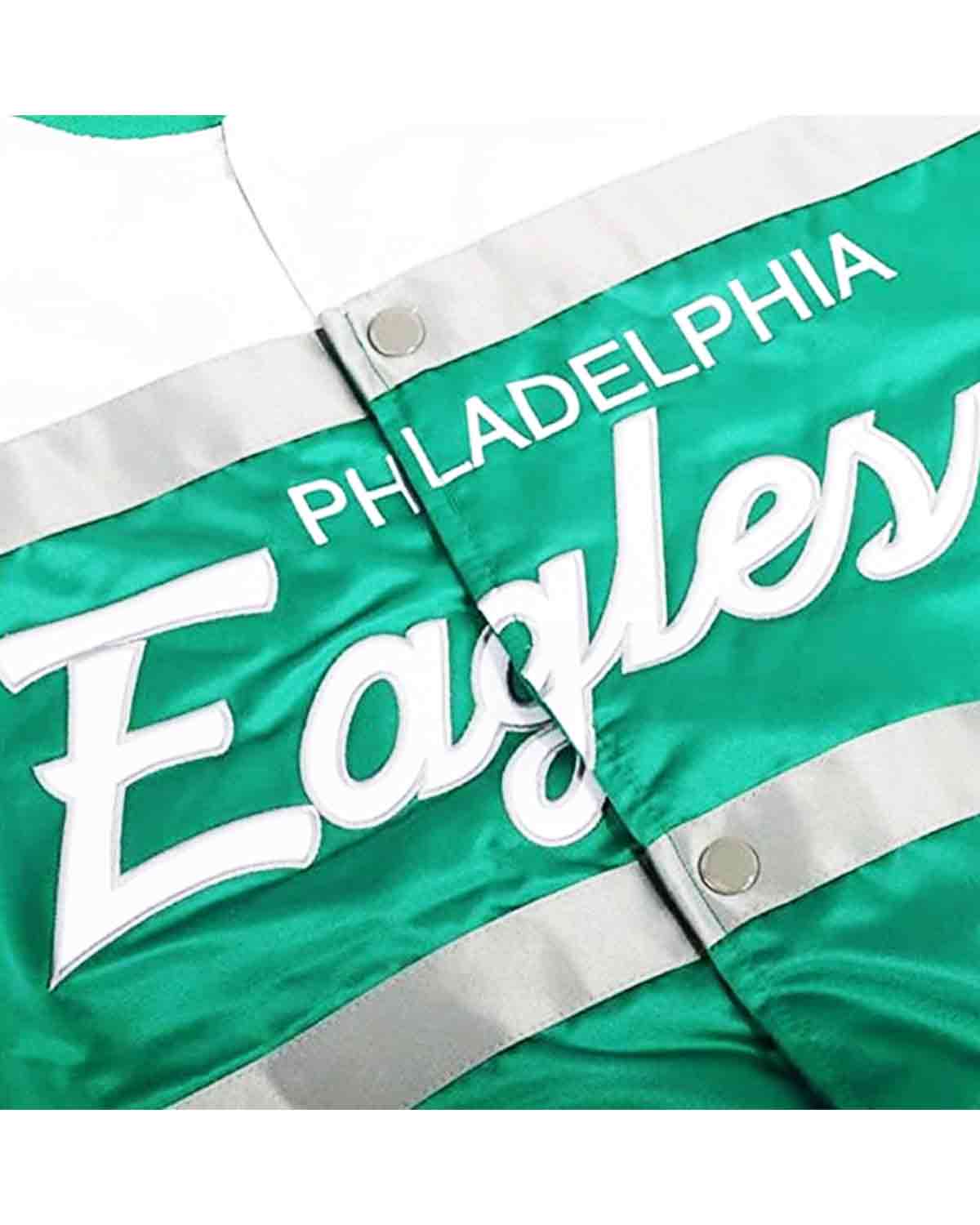 Elite Jalen Hurts Philadelphia Eagles Script Jacket