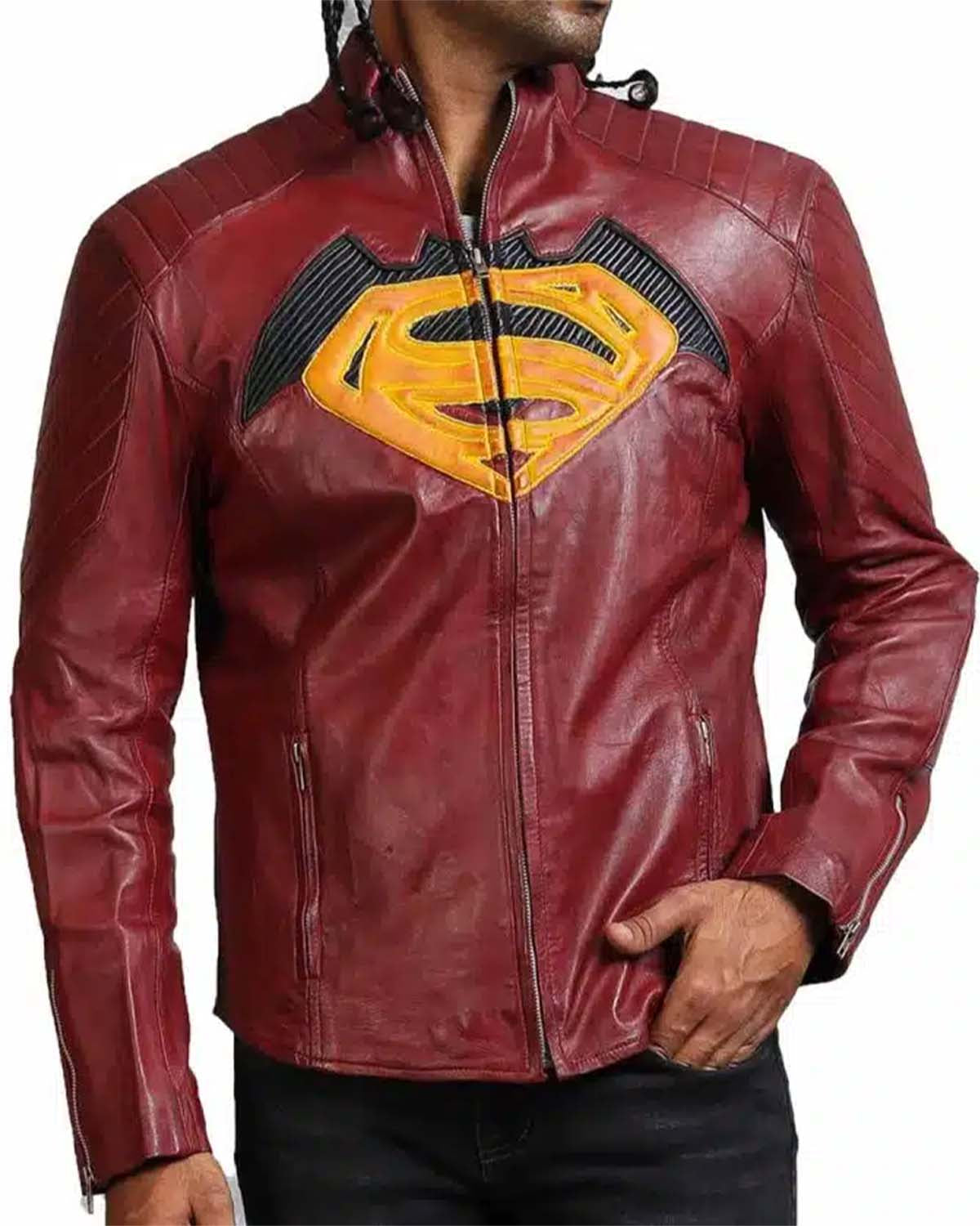 Elite Batman v Superman: Dawn of Justice Leather Jacket