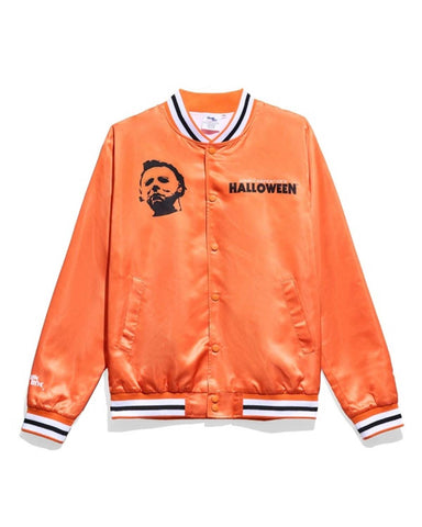 Elite Halloween Orange Satin Jacket