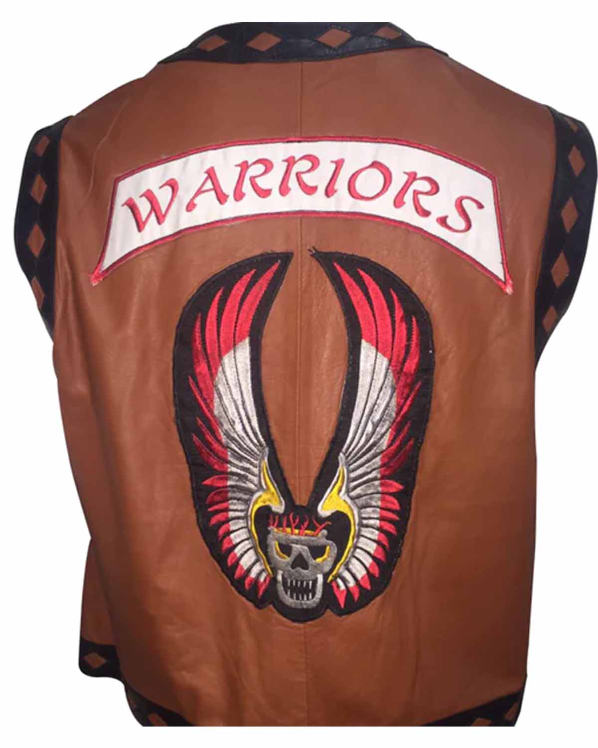 Elite The Warriors Movie Real Leather Vest